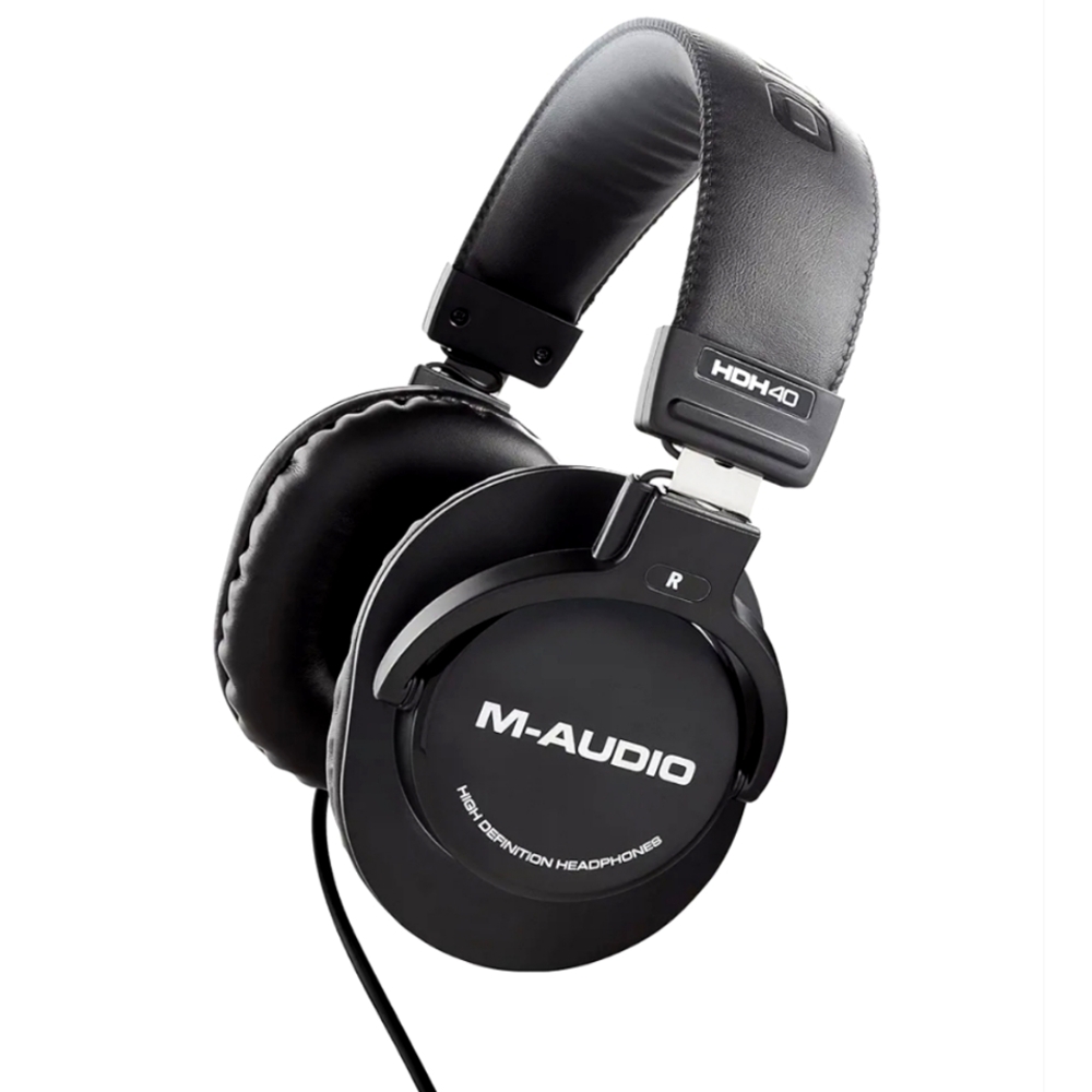M-AUDIO OVER EAR STUDIO HEADPHONES in Black